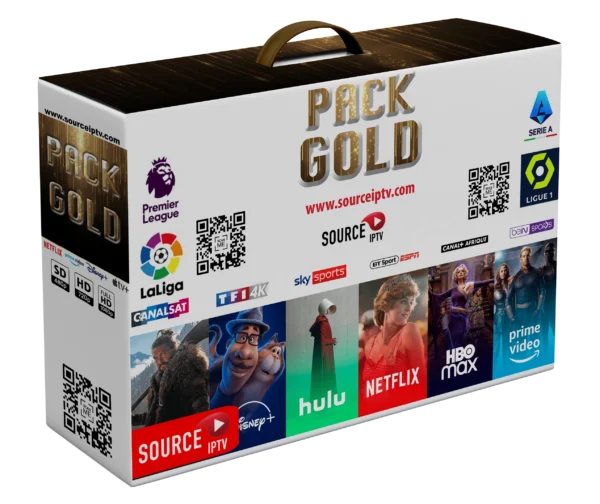 PACK GOLD SOURCE IPTV